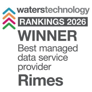 Rimes Managed Data Waters Rankings 2026